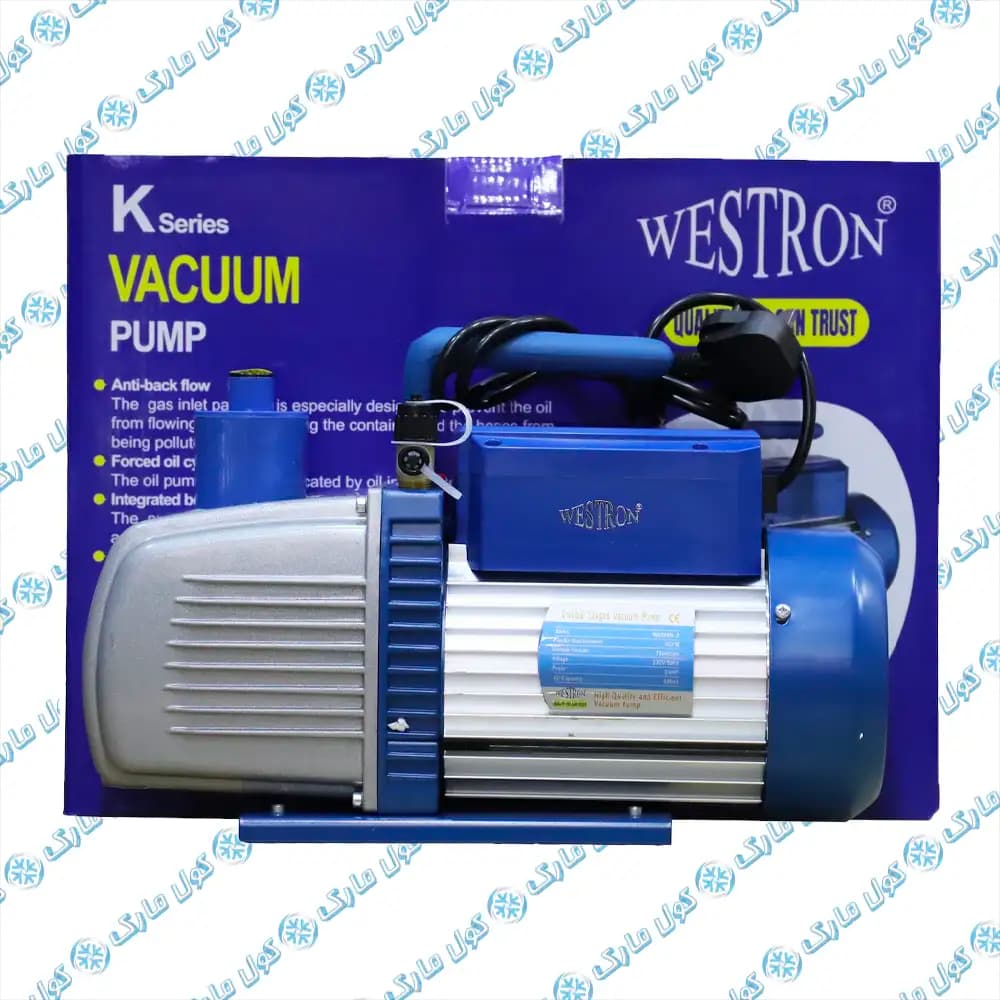 پمپ وکیوم وسترون WESTRON دو مرحله مدل WE260N-2