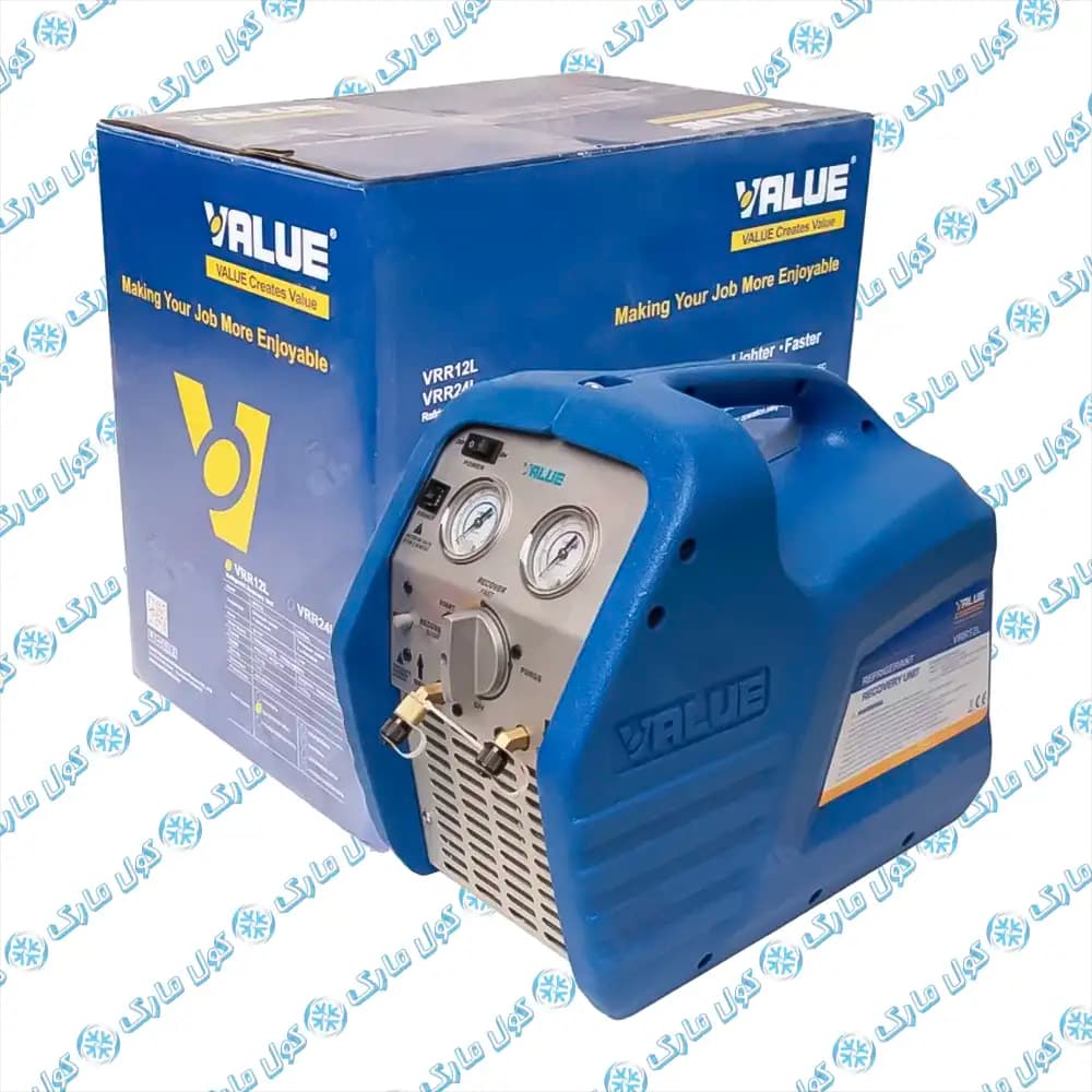 دستگاه ریکاوری گاز برودتی والو مدل VRR12L — تصویر ۲