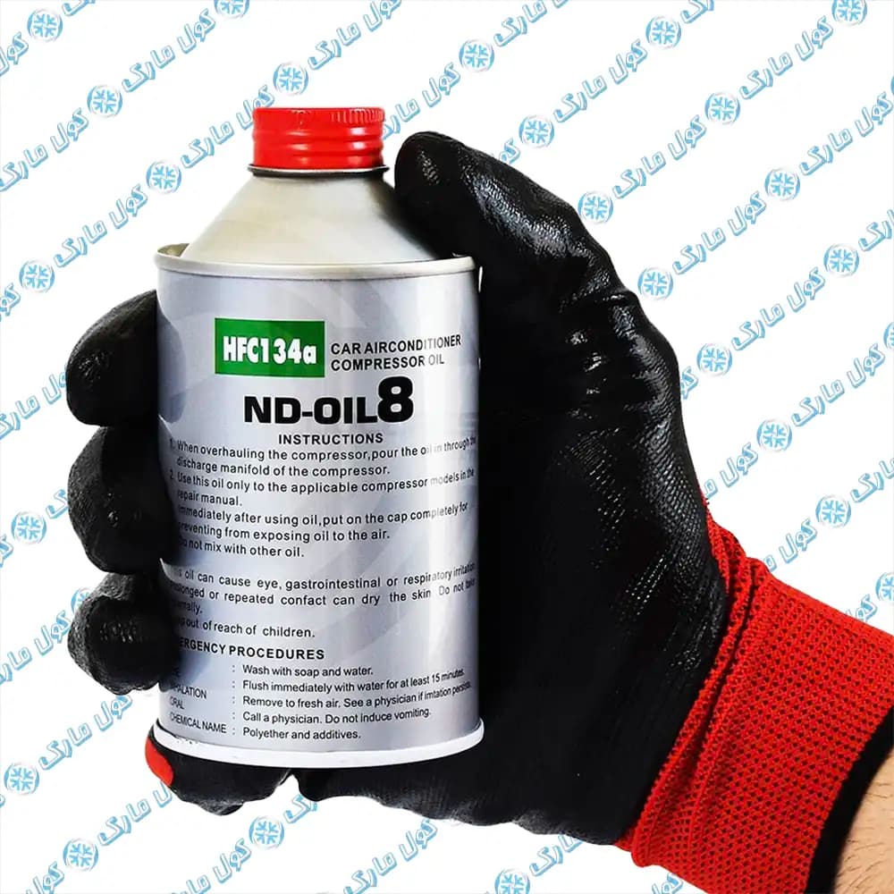 روغن کمپرسور R134a مدل ND-OIL8 حجم 250 میلی لیتر — تصویر ۵