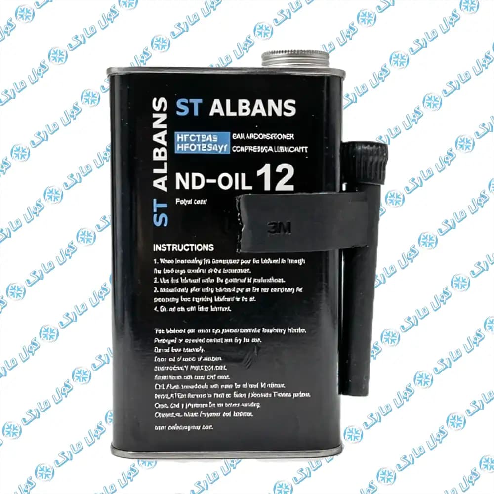 روغن 1234 کولر خودرو برند st albans مدل ND-OIL12 1234YF
