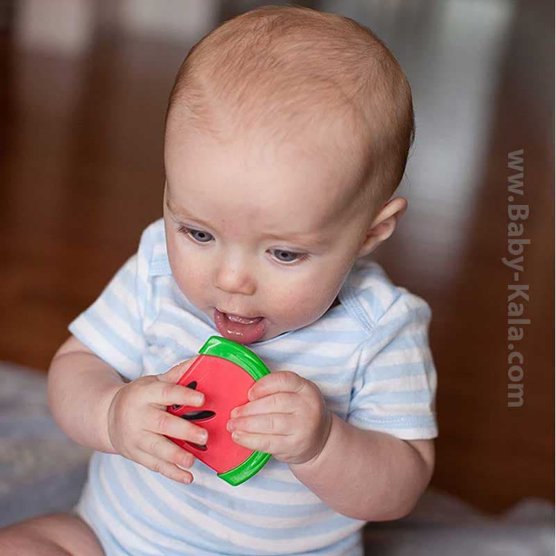 دندانگیر سیلیکونی طرح هندوانه دکتر براونز DrBrown’s — تصویر ۵
