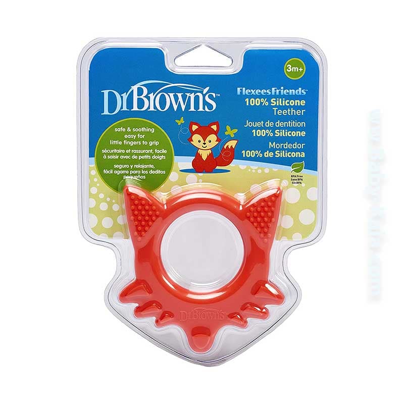 دندانگیر سیلیکونی طرح روباه دکتر براونز DrBrown’s — تصویر ۷