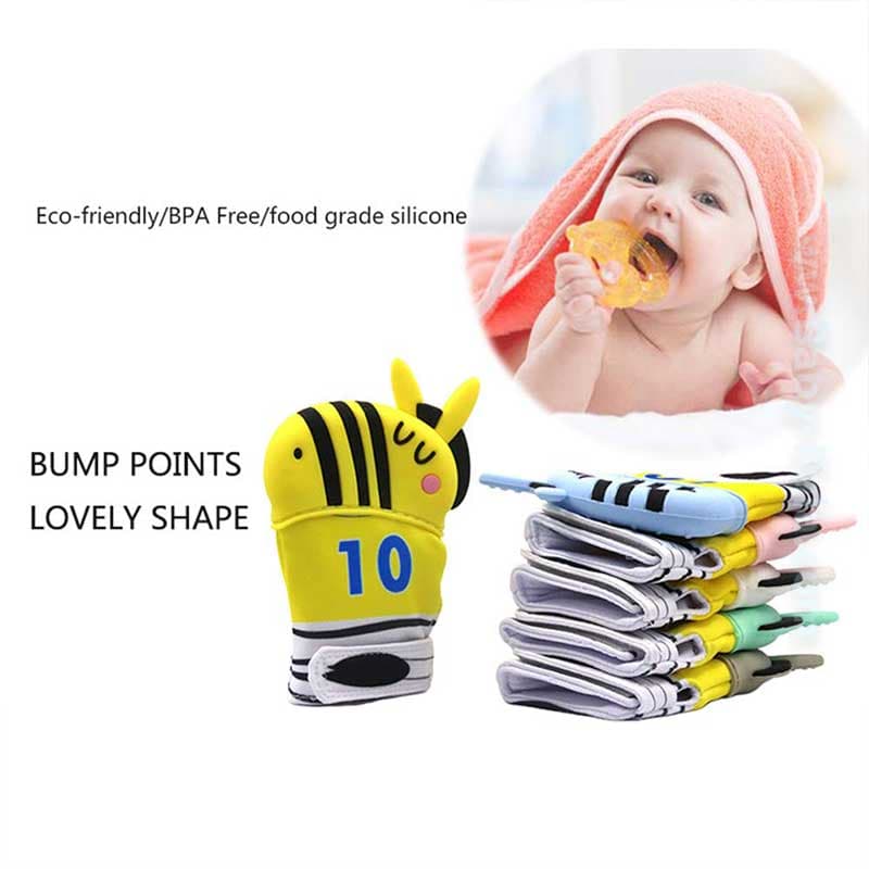 دستکش دندانگیر نوزاد طرح اسب TeethingToy — تصویر ۸