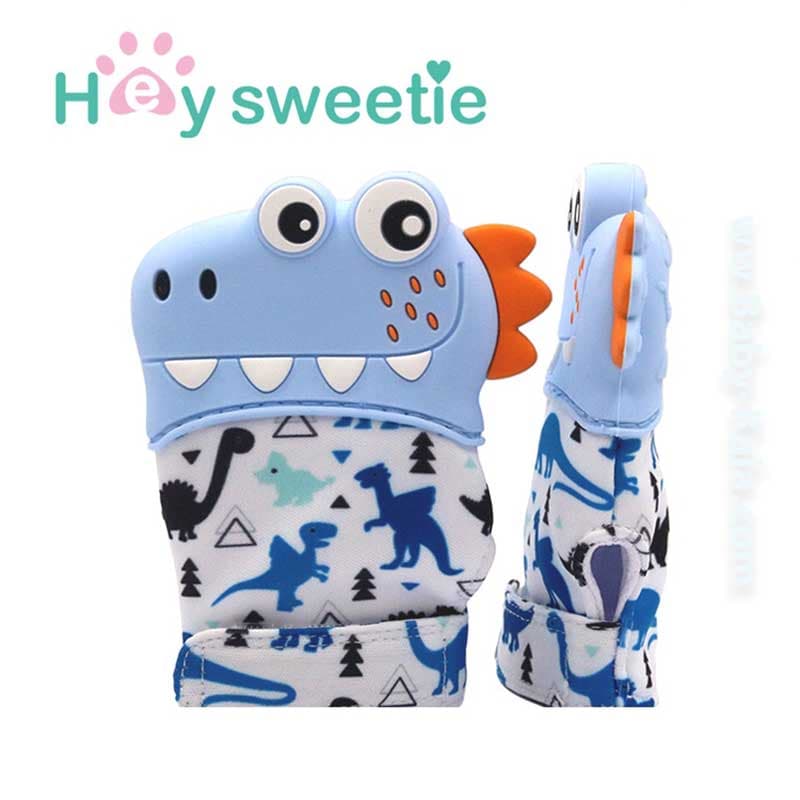 دستکش دندانگیر نوزاد طرح تمساح TeethingToy — تصویر ۵