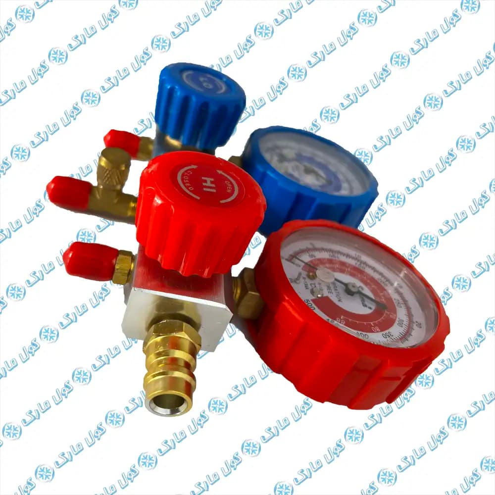 گیج منیفولد دوقلو سیگما مدل SIG-536A | به همراه کوپلینگ — تصویر ۱۱