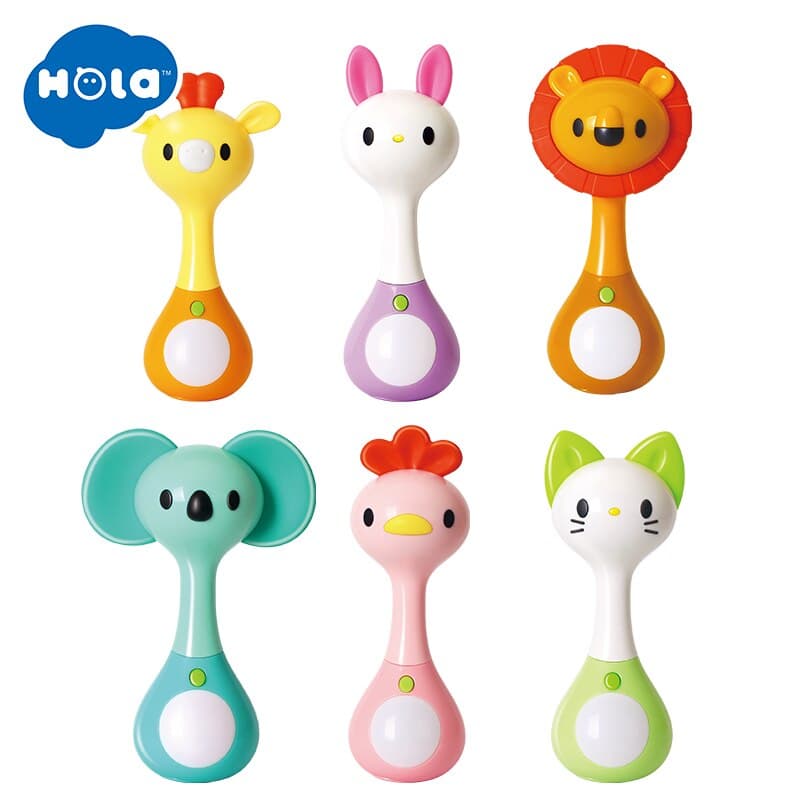 جغجغه و دندانگیر موزیکال هولی تویز HUILE TOYS — تصویر ۲