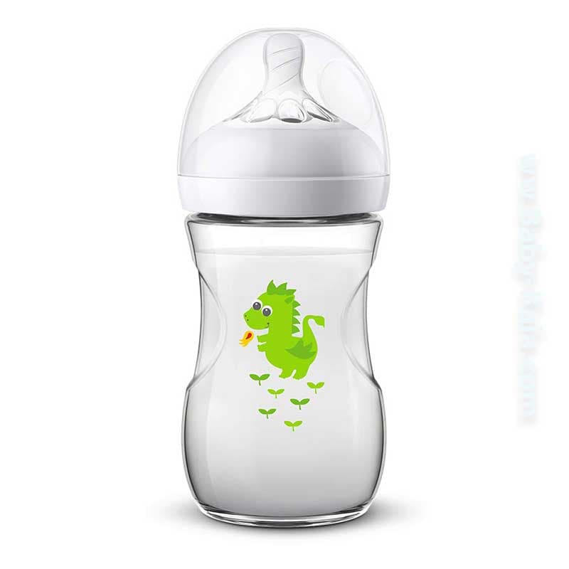 شیشه شیر طرحدار 260 میل اونت Avent — تصویر ۷