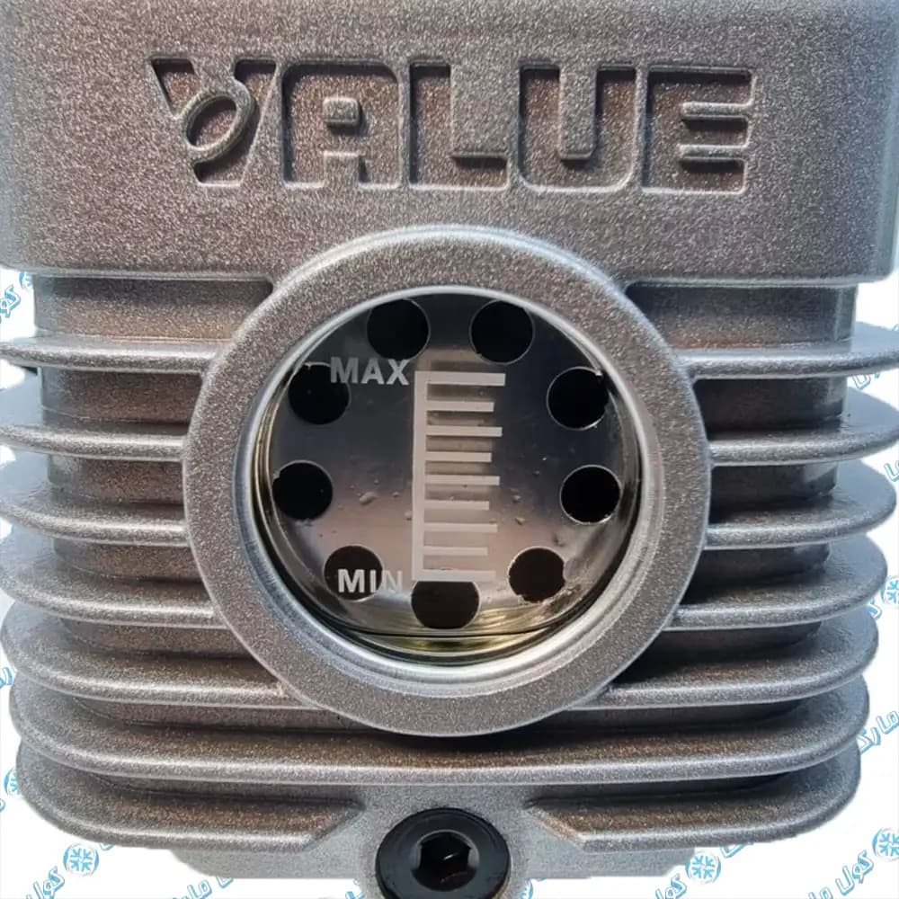 پمپ وکیوم تک مرحله‌ای والو VALUE مدل VE180N با توان 3/4 اسب بخار — تصویر ۵