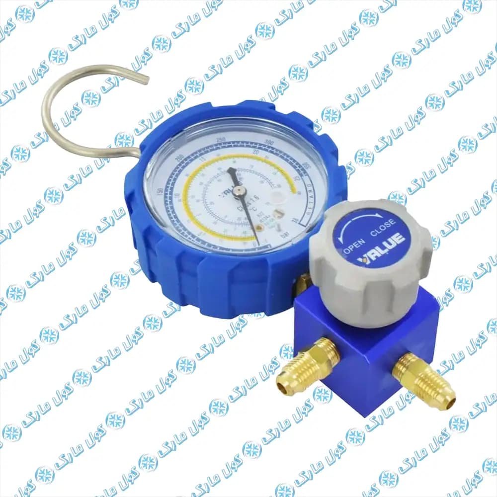 گیج منیفولد تکی والو مدل VMG-1-U-L — تصویر ۱۲