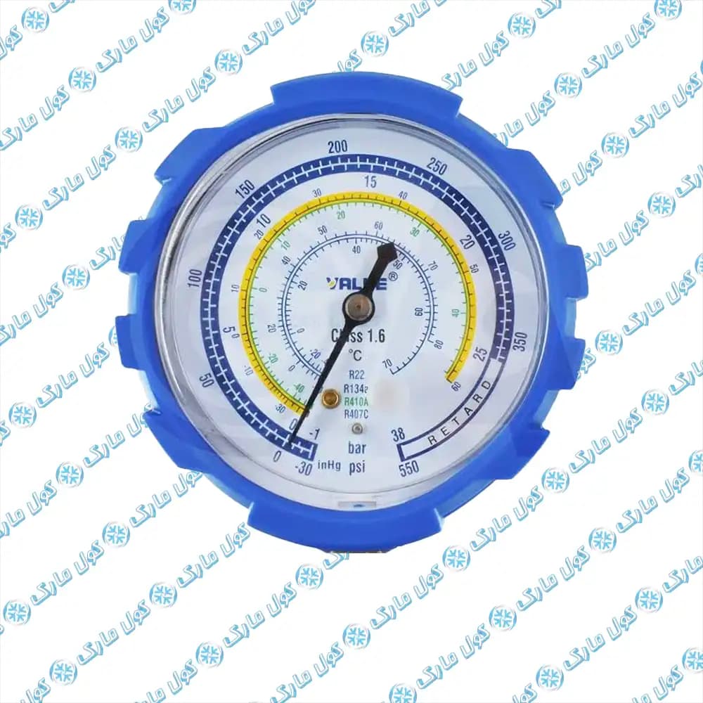گیج منیفولد تکی والو مدل VMG-1-U-L — تصویر ۶