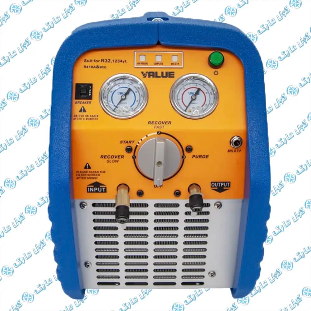 دستگاه ریکاوری گاز برودتی والو مدل(جداکننده روغن) VRR24L-OS-R32 — تصویر ۸