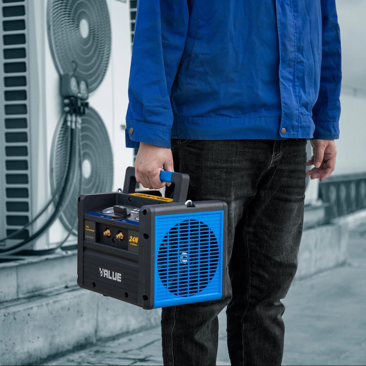 دستگاه ریکاوری گاز برودتی والو مدل VRR24N — تصویر ۹