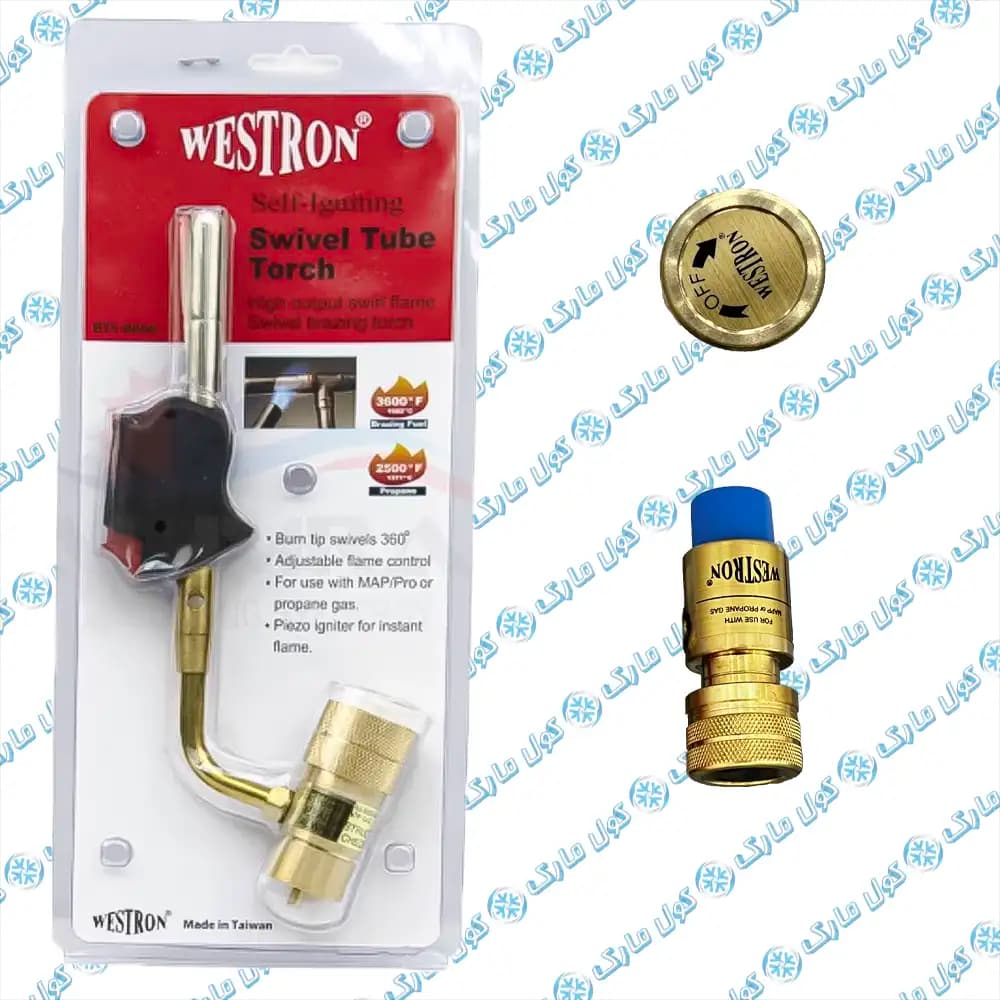 تورچ جوشکاری تایوانی وسترون WESTRON کوتاه بدون شیلنگ BTS-8066