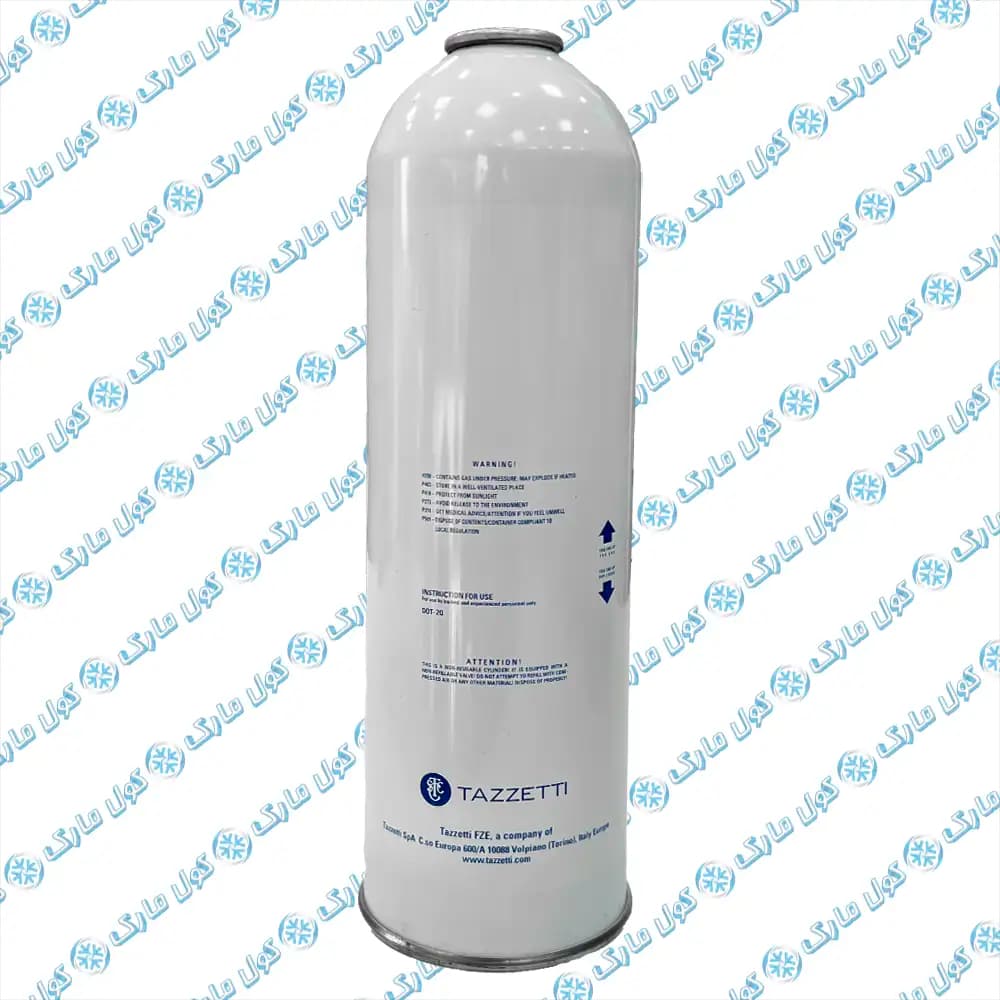 گاز R134a دی وای 13.6 کیلوگرم چین – سیلندر بزرگ و اقتصادی برای سرویسهای حرفهای — تصویر ۷