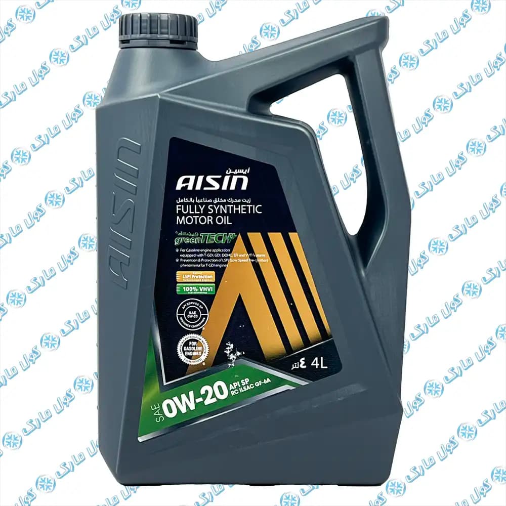 روغن موتور آیسین مدل Aisin 0W-20 API SP چهار لیتری اصلی کره — تصویر ۲