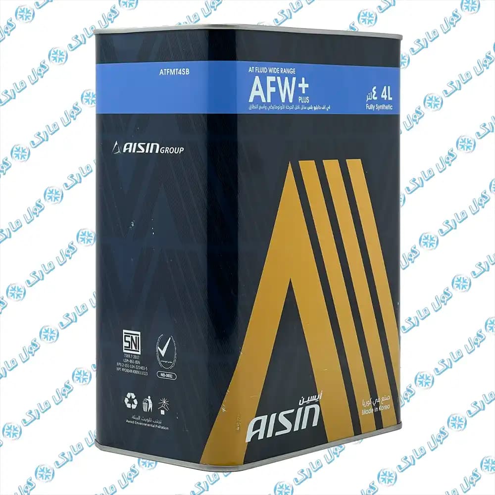 روغن گیربکس اتوماتیک آیسین aisin afw+ plus اصلی کره 4 لیتری — تصویر ۹
