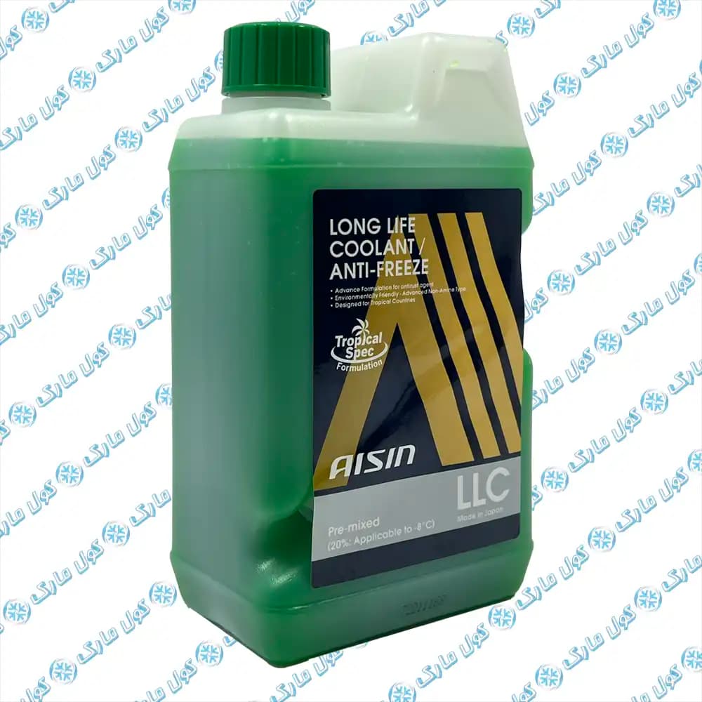 کولانت، ضدیخ و ضدجوش آیسین (AISIN) LLC Green سبز اصلی ژاپن – 1 لیتری — تصویر ۹