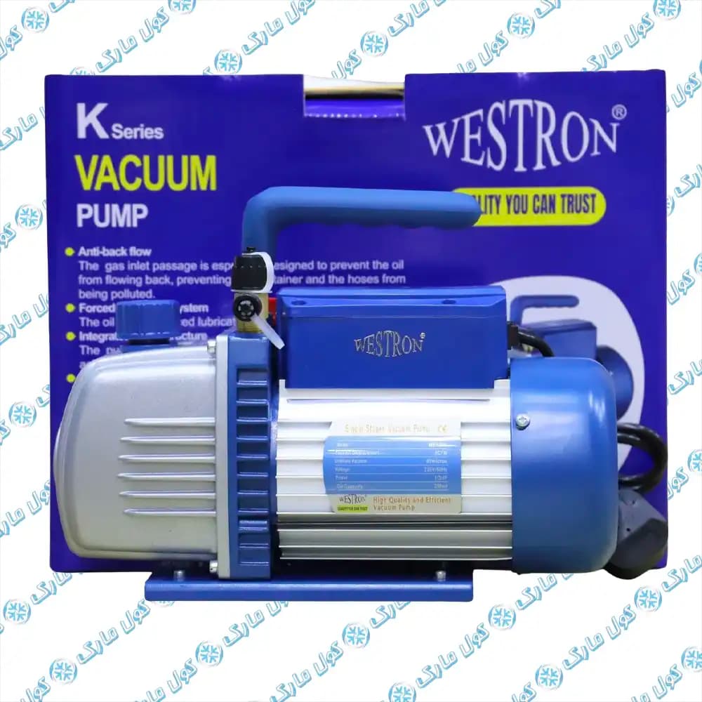 پمپ وکیوم وسترون WESTRON تک مرحله مدل WE135N — تصویر ۳
