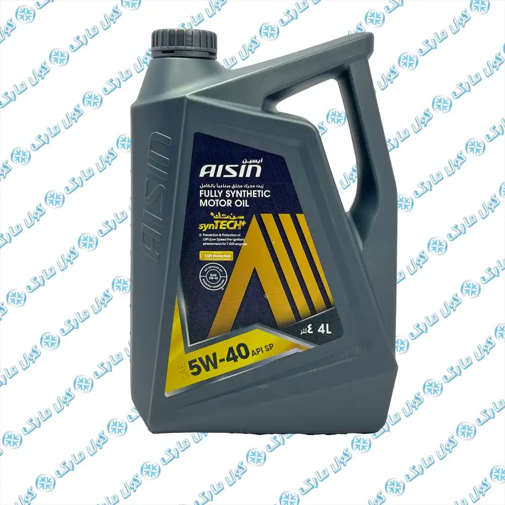 روغن موتور آیسین Aisin مدل SP حجم 4 لیتر (5W-30) ساخت کره — تصویر ۸