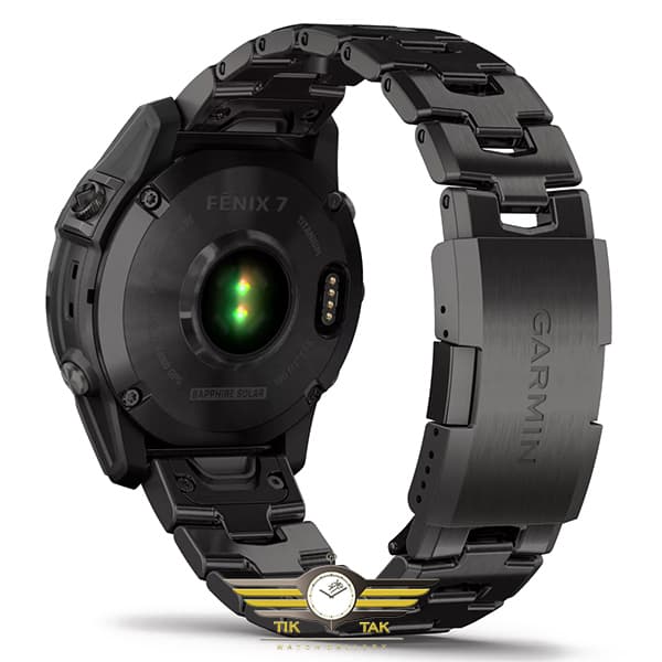 ساعت گارمین مدل GARMIN FENIX 7 SAPPHIRE SOLAR TITANIUM BAND — تصویر ۴