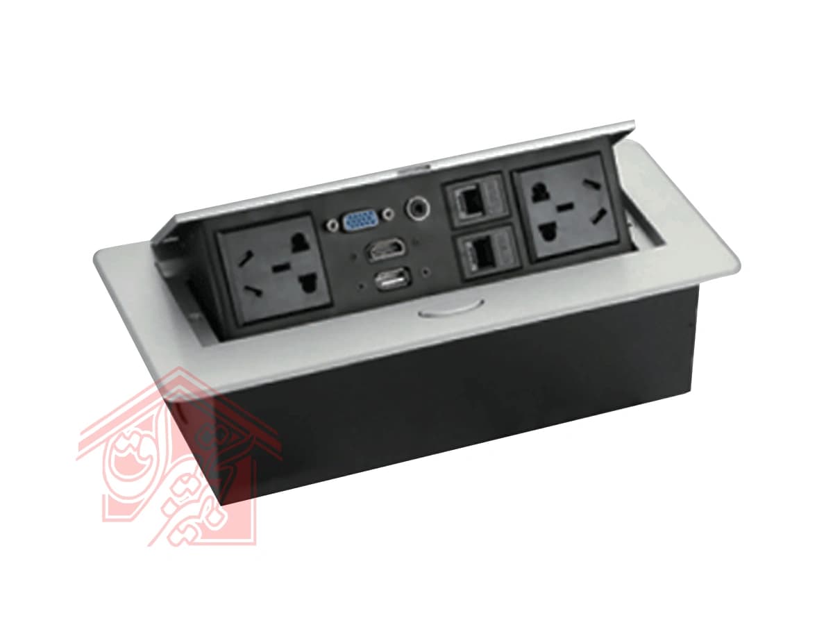 پریز توکار اداری تاچ کد N336 و N337 فانتونی — تصویر ۸