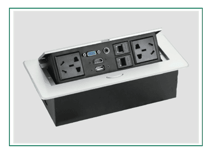پریز توکار اداری تاچ کد N336 و N337 فانتونی