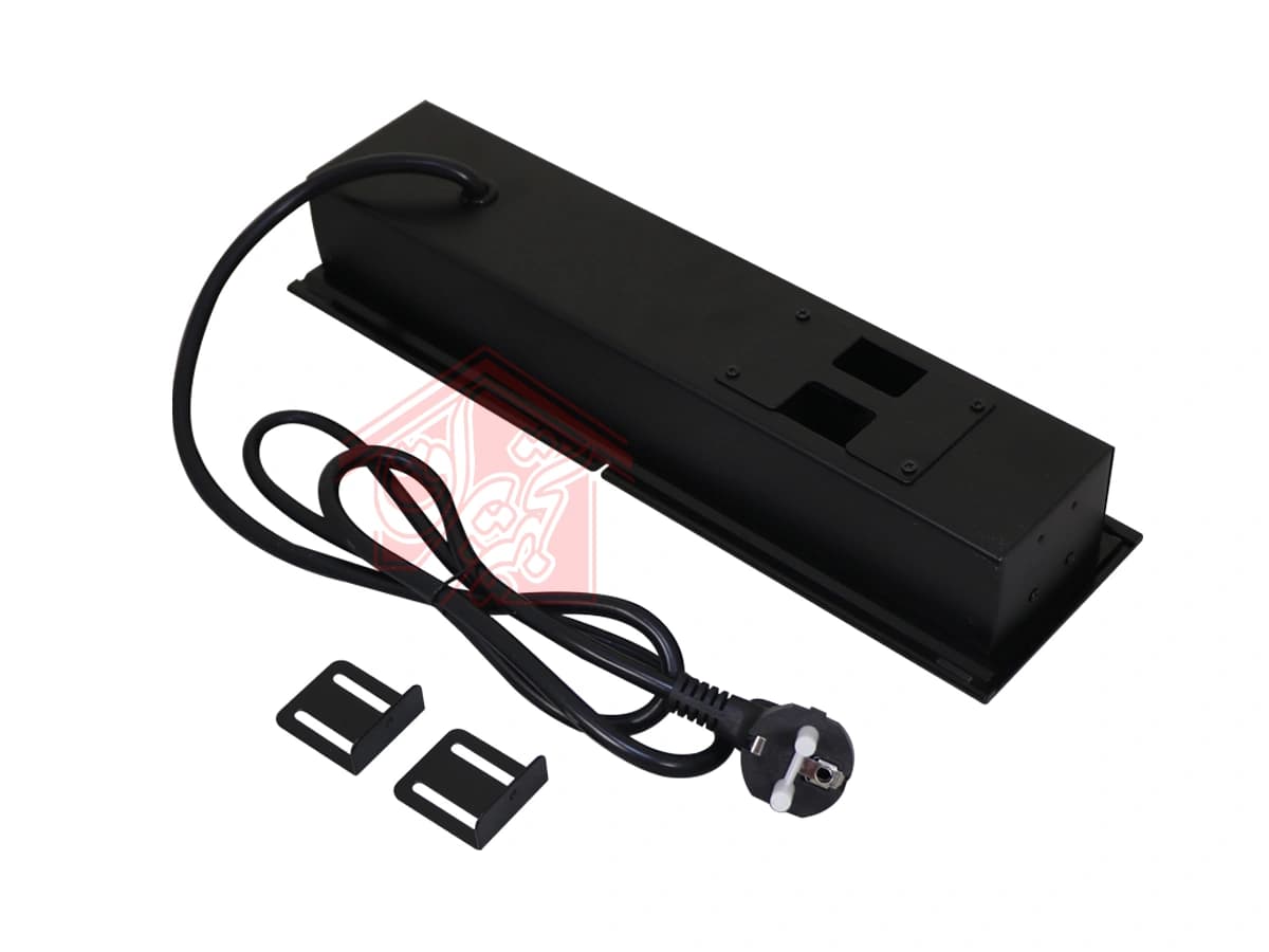 پریز توکار کشویی دوطرفه کد N322 و N323 فانتونی — تصویر ۶