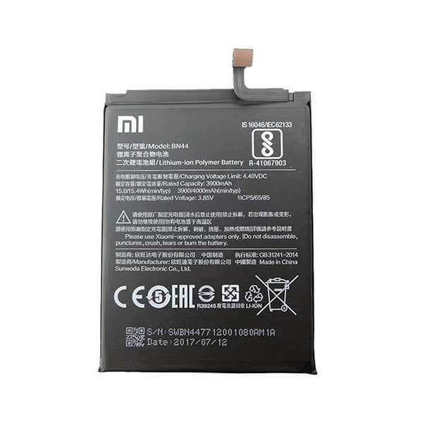 باتری موبایل مدل BN44 مناسب برای گوشی موبایل شیائومی Redmi 5 Plus — تصویر ۲
