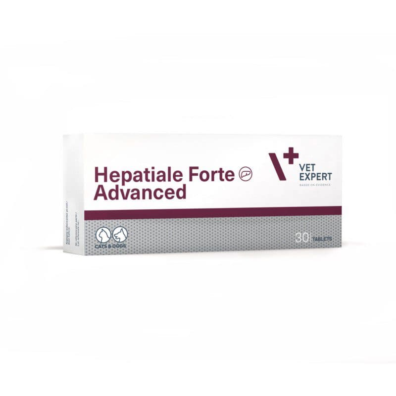 مکمل تقویت کبد سگ و گربه وت اکسپرت مدل Hepatiale Forte Advanced