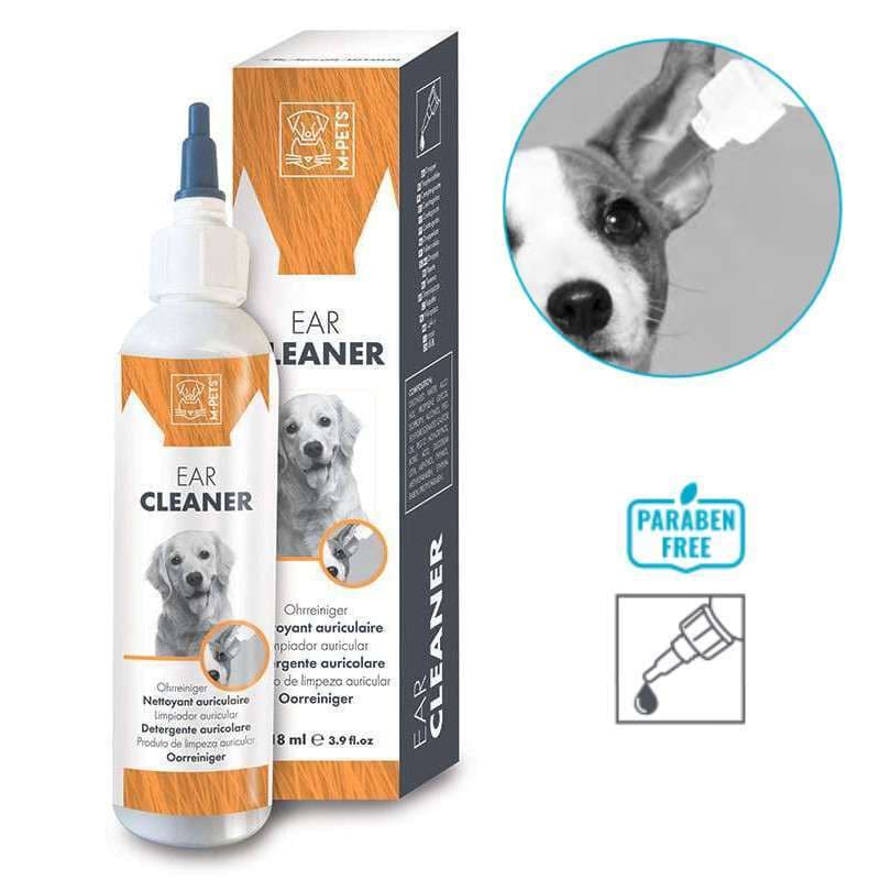 قطره تمیز کننده گوش سگ M-pets حجم ۱۱۸ میلی لیتر — تصویر ۳