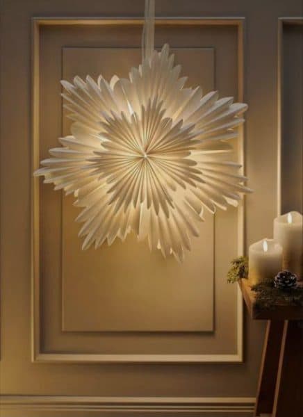 ستاره کاغذی چندلایه LED بزرگ چیبو آلمان