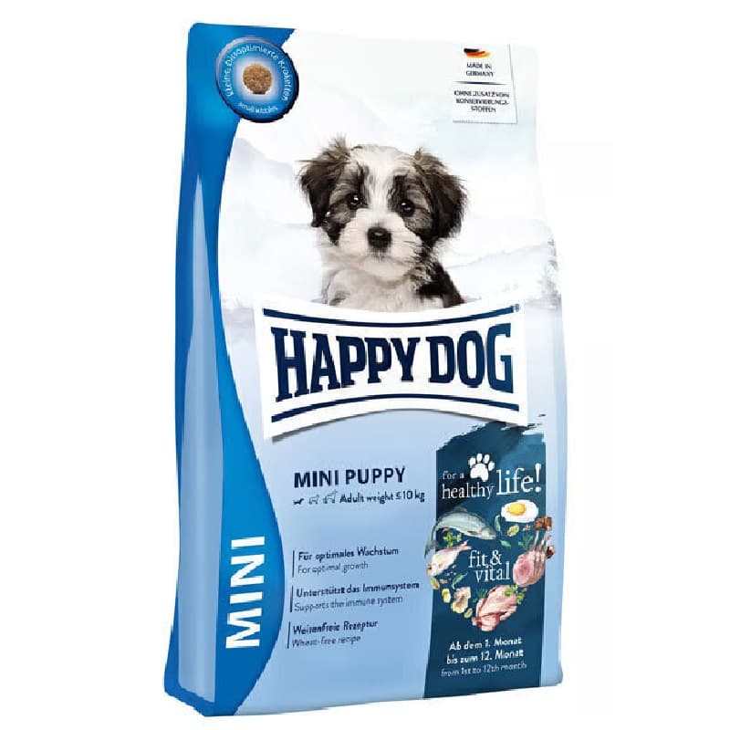 غذای خشک سگ هپی داگ Happy Dog مدل مینی پاپی Mini Puppy وزن 10 کیلوگرم — تصویر ۲
