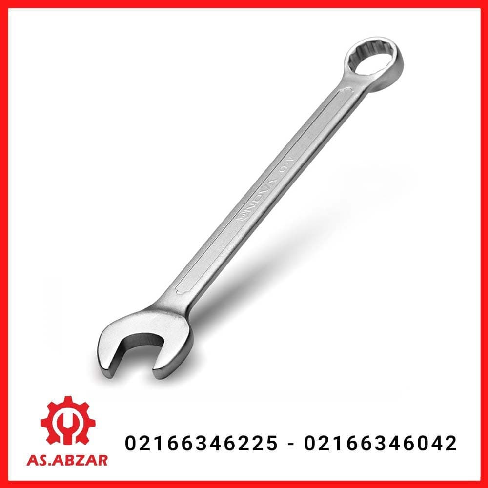 آچار تکی یک سر رینگ سایز 9 نووا مدل 1020 — تصویر ۲