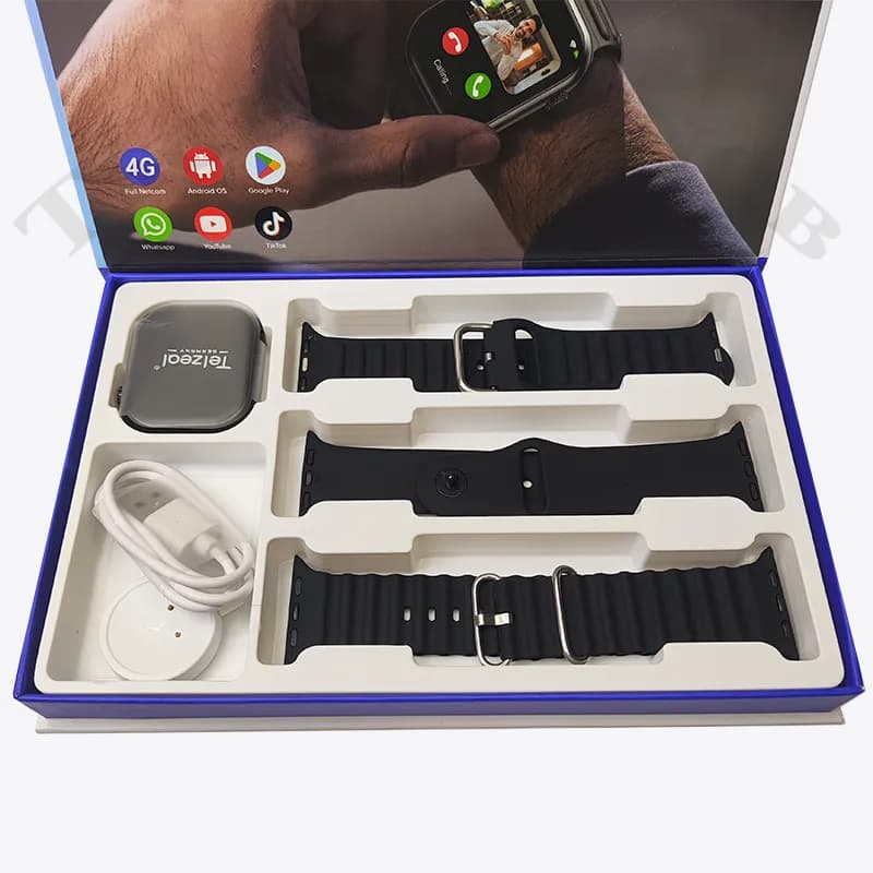 ساعت هوشمند سیم‌کارت‌خور Telzeal مدل TC6G با حافظه داخلی 64 گیگابایت — تصویر ۵