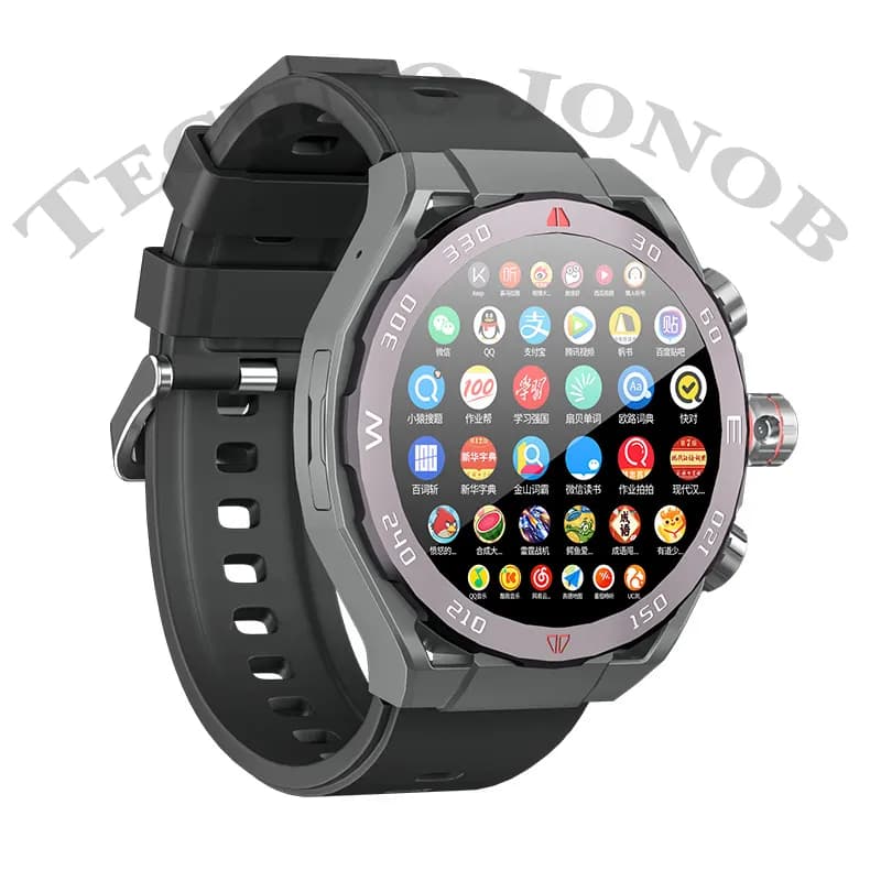 ساعت هوشمند سیم کارت خور صفحه گرد مدل VP900 — تصویر ۳