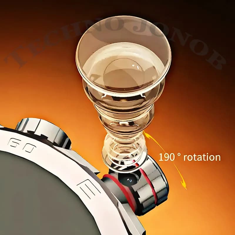 ساعت هوشمند سیم کارت خور صفحه گرد مدل VP900 — تصویر ۵