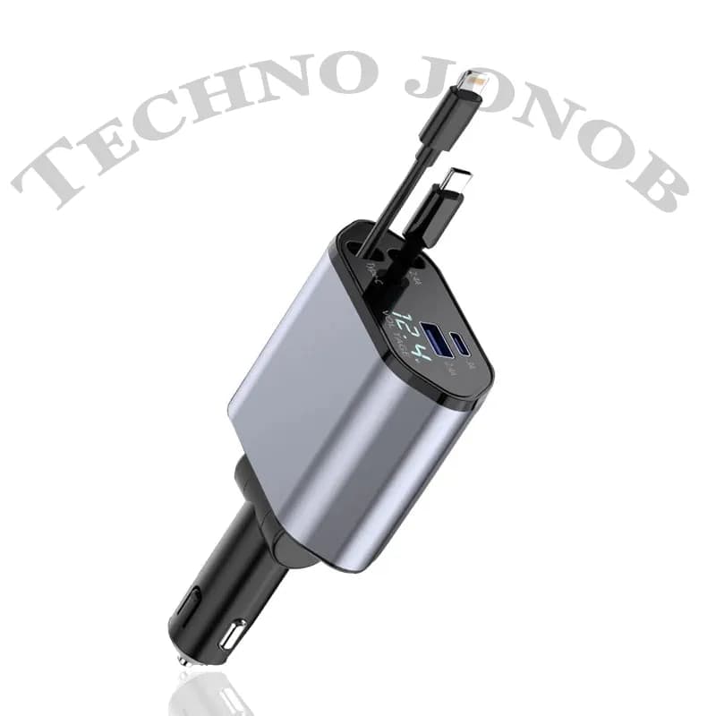 شارژر فندکی خودرو فست شارژ 66 وات | Fast Charging — تصویر ۲