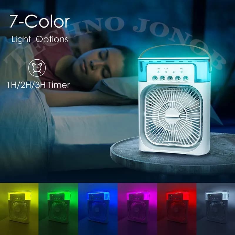 پنکه مه پاش رومیزی Air Cooler Fan: لذت یک هوای خنک و مطبوع — تصویر ۷