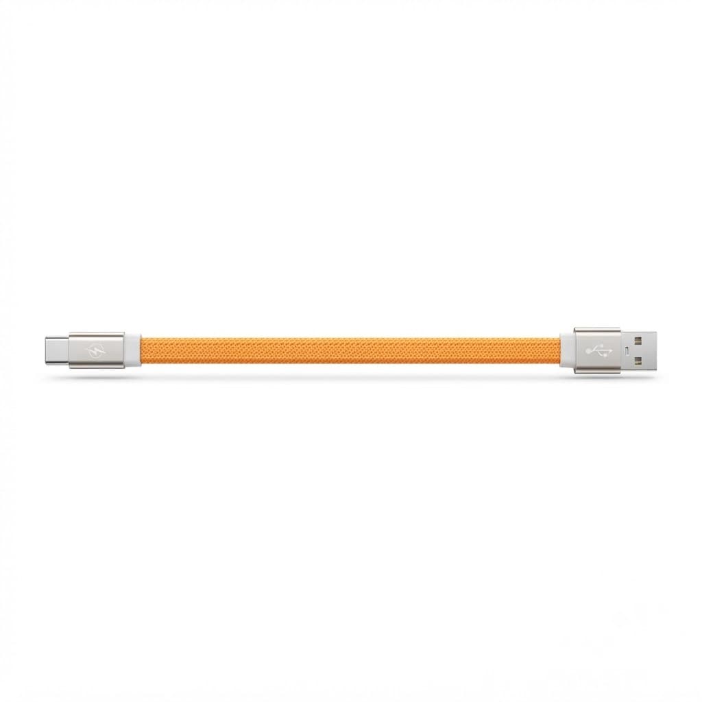 کابل شارژ کوتاه پاوربانکی USB به TYPE C