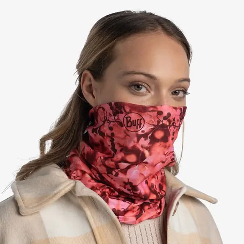 دستمال سر و گردن باف Buff Original Ecostretch Tribica coral — تصویر ۳