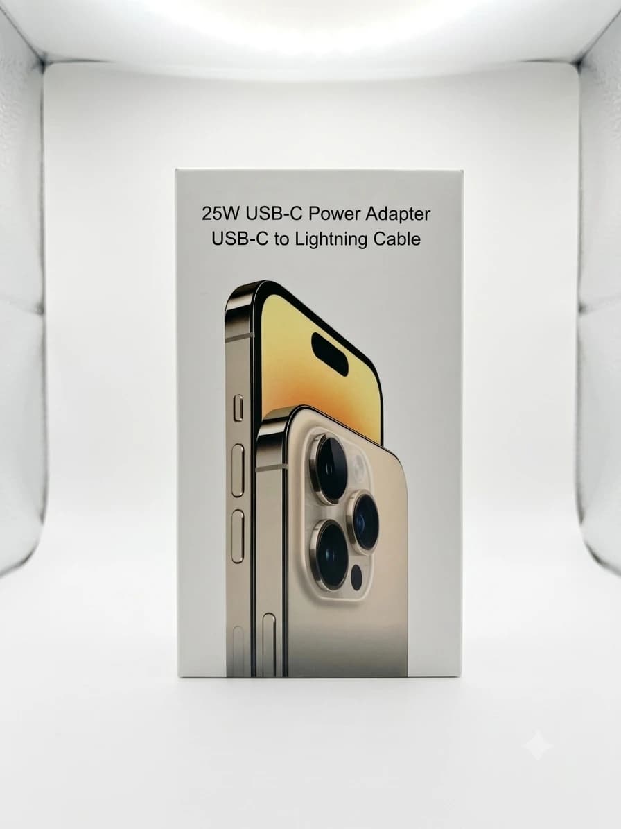 آداپتور شارژ ۲۵ وات USB-C آیفون (High Copy)