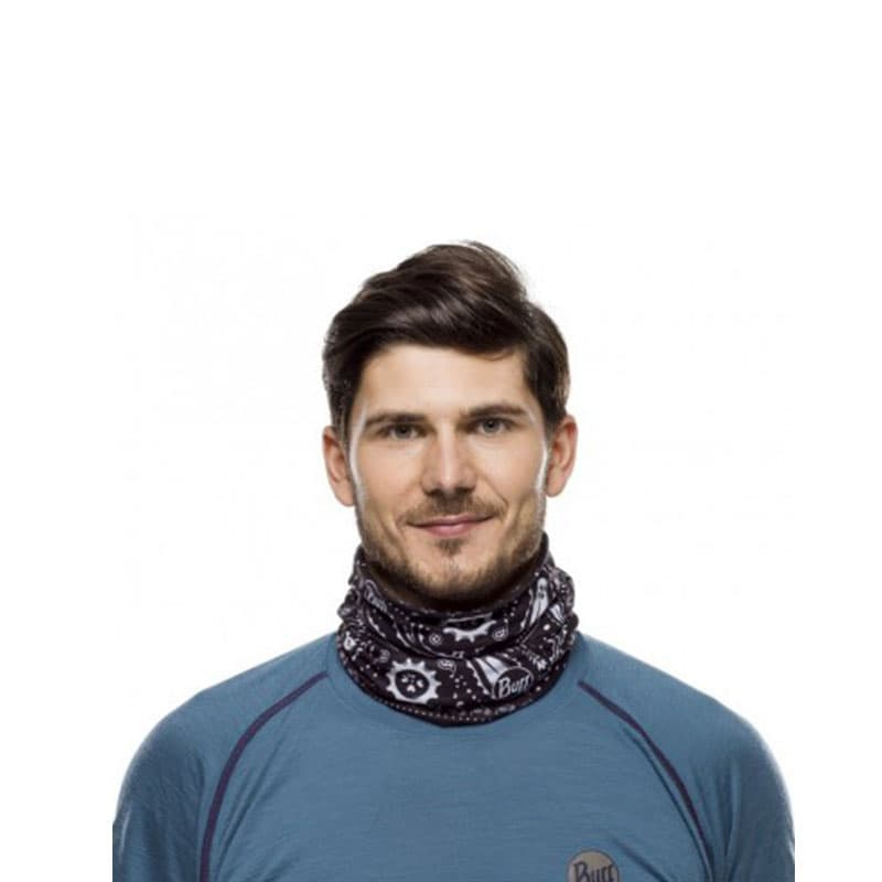 دستمال سر و گردن باف Buff Original Ecostretch New Cashmere black — تصویر ۵