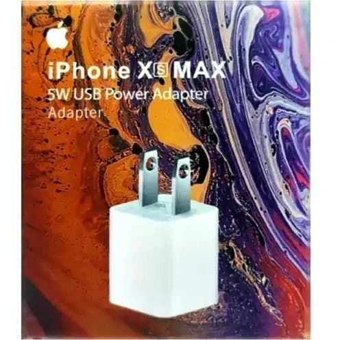آداپتور شارژر ۵ وات اپل مدل آیفون XS MAX