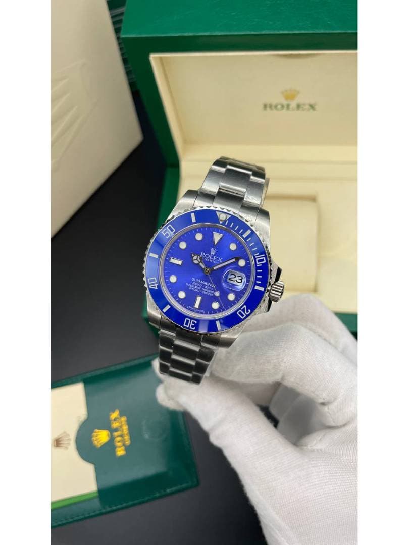ساعت مردانه رولکس ساب مارینر Rolex Submariner – آبی/ بند استیل