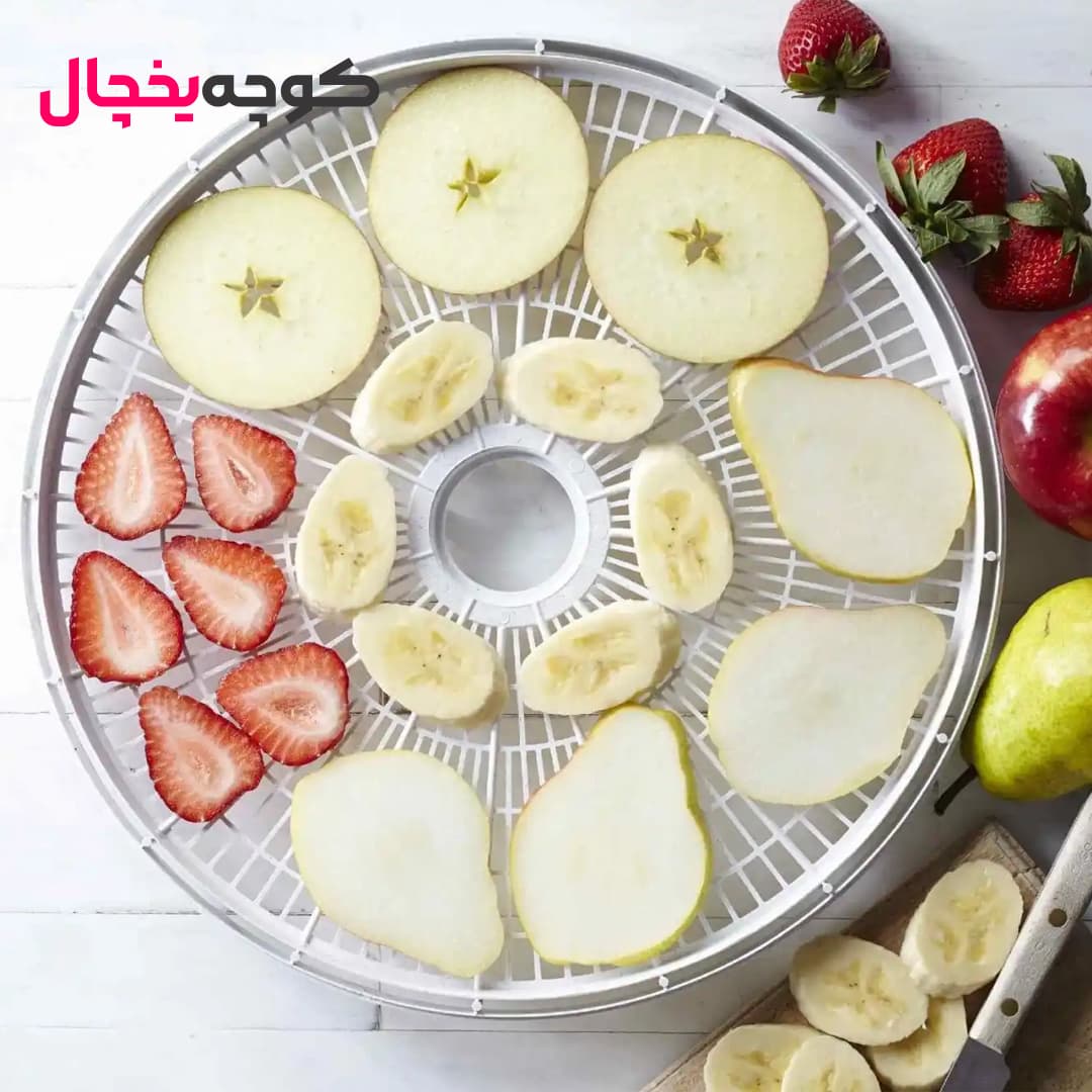 مشخصات، و خرید میوه خشک کن سنکور مدل SFD 3109BK — تصویر ۳
