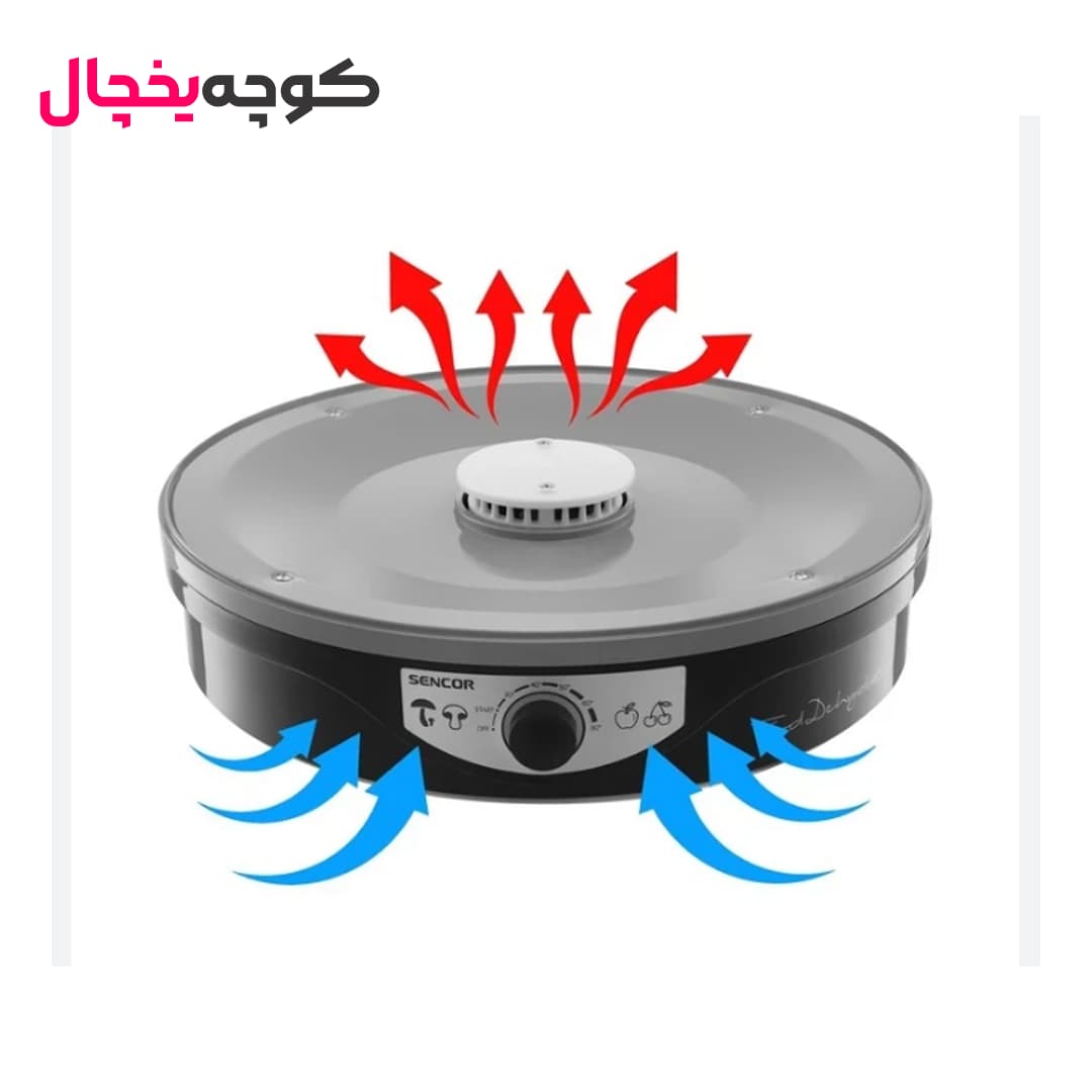 مشخصات، و خرید میوه خشک کن سنکور مدل SFD 3109BK — تصویر ۶