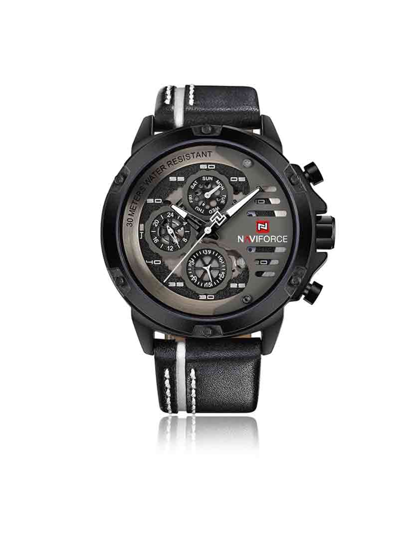 ساعت مچی عقربه ای مردانه نیوی فورس NAVIFORCE 9110