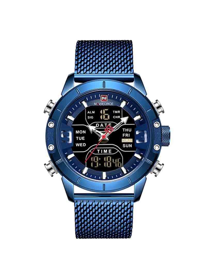 ساعت مچی دوزمانه مردانه نیوی فورس NAVIFORCE 9153 BE