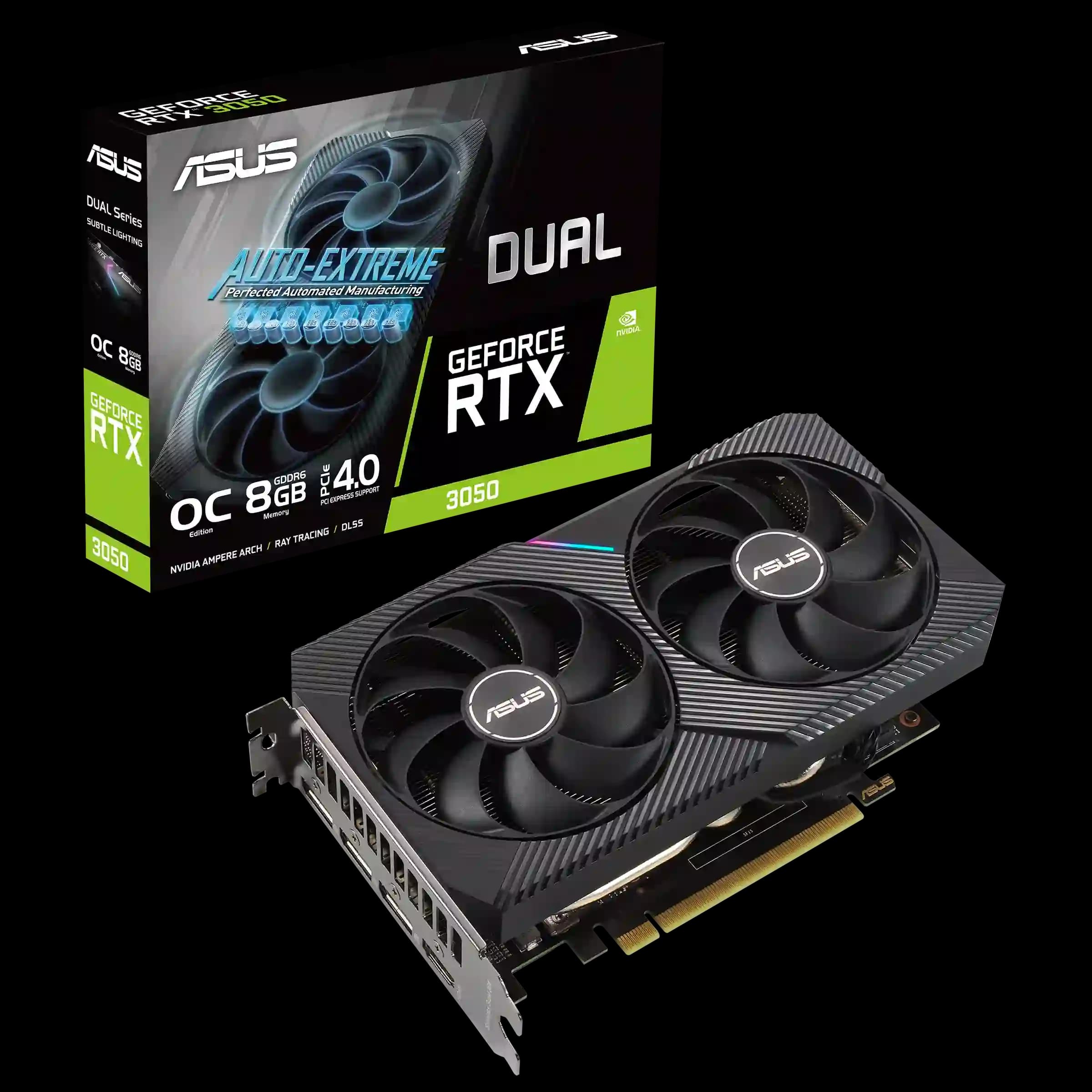 کارت گرافیک ایسوس Dual RTX 3050 O8G