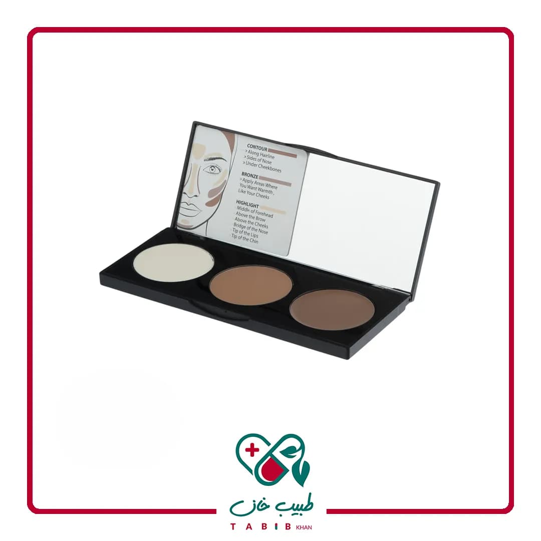 پالت کانتور کرمی نوت مدل Perfecting شماره 01/Perfecting Contouring Cream Palette NOTE — تصویر ۴